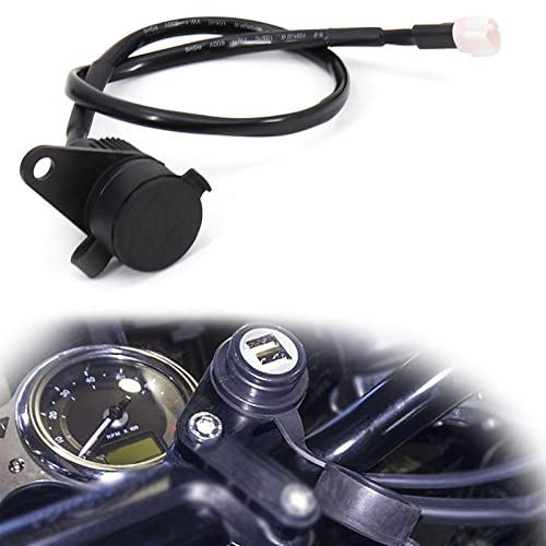 Prise USB moto étanche pour fixer et charger un téléphone sur MT09