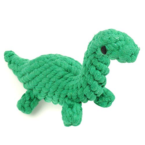 ViLLCASE Brinquedo de mastigar de corda de algodão para cães para limpeza de dentes, treino de mordi