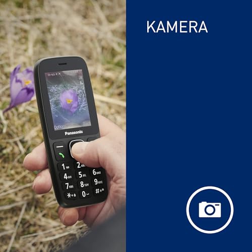 Panasonic KX-TF400EXB 4G User-friendly Button Mobile Ph...