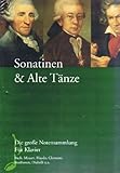  Sonatinen & alte Tänze. Die große Notensammlung für Klavier. 4 Bde.