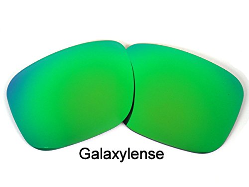 Galaxylense Replacement Lenses for Oakley Holbrook Green Color Polarized,FREE S&H.2