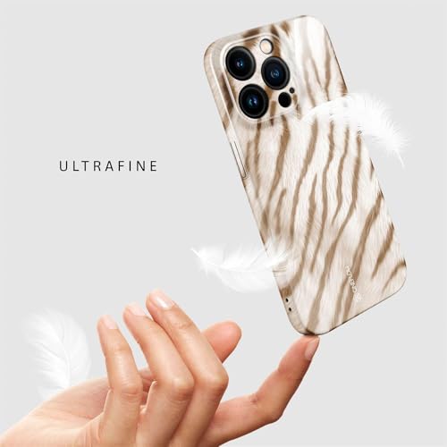 Coque iPhone 15 Pro ONEFLOW Caramel avec motif imprimé animal chic