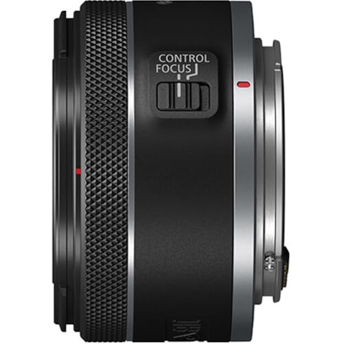 Image of Canon RF 50mm f /1.8 STM Lens Bundle with UV Filter + Lens Cap Keeper