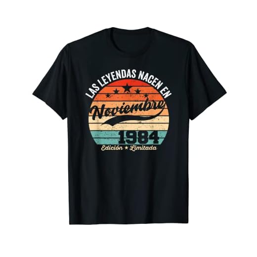 38 años Cumpleaños Las Leyendas nacen en Noviembre de 1984 Camiseta