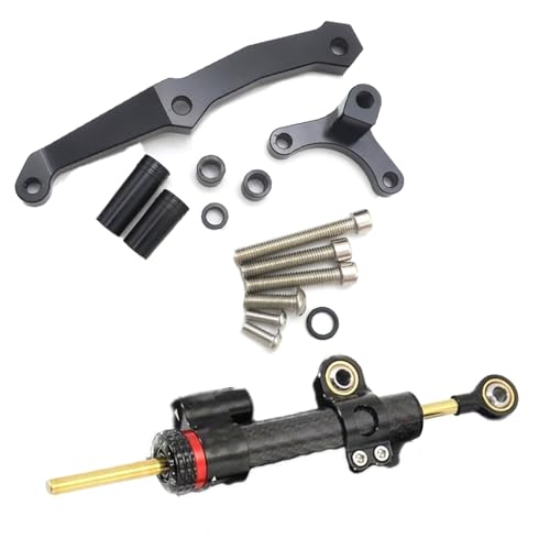 Stabilisateur direction réglable Kawasaki Z800 kit support argent - 6