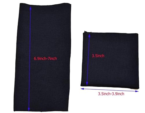 Punhos canelados sem costura 1 * 1 tecido de malha elástica de substituição com listras e punhos can