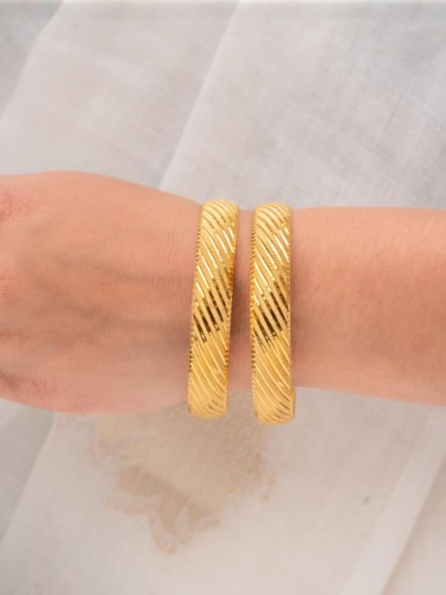Traditional Plated Bangles Set Kada, Classic Ethnic Jewellery