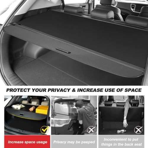 Cache-Bagages Premium Rétractable Volkswagen Touareg Finition Haute Densité