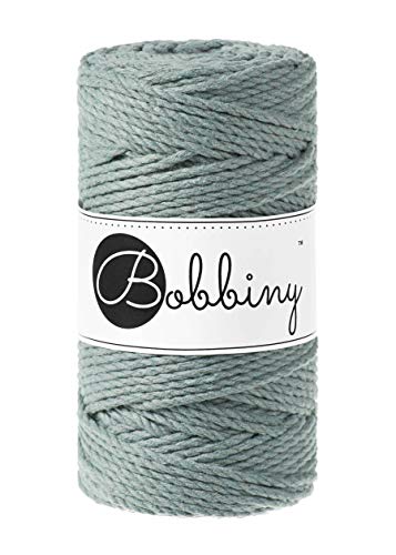 Bobbiny Corde Macramé Torsadée Regular 3mm (Laurel) 100m