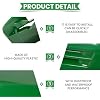 ECOTRIC Lower&Upper Hood Compatible with John Deere Models LX255 LX266 LX277 LX279 LX280 LX288 LX289, 325 335 345 355D, GT225 235 235E 245, GX255 325 335 345 355 Plastic Replace for AM132595 AM132529