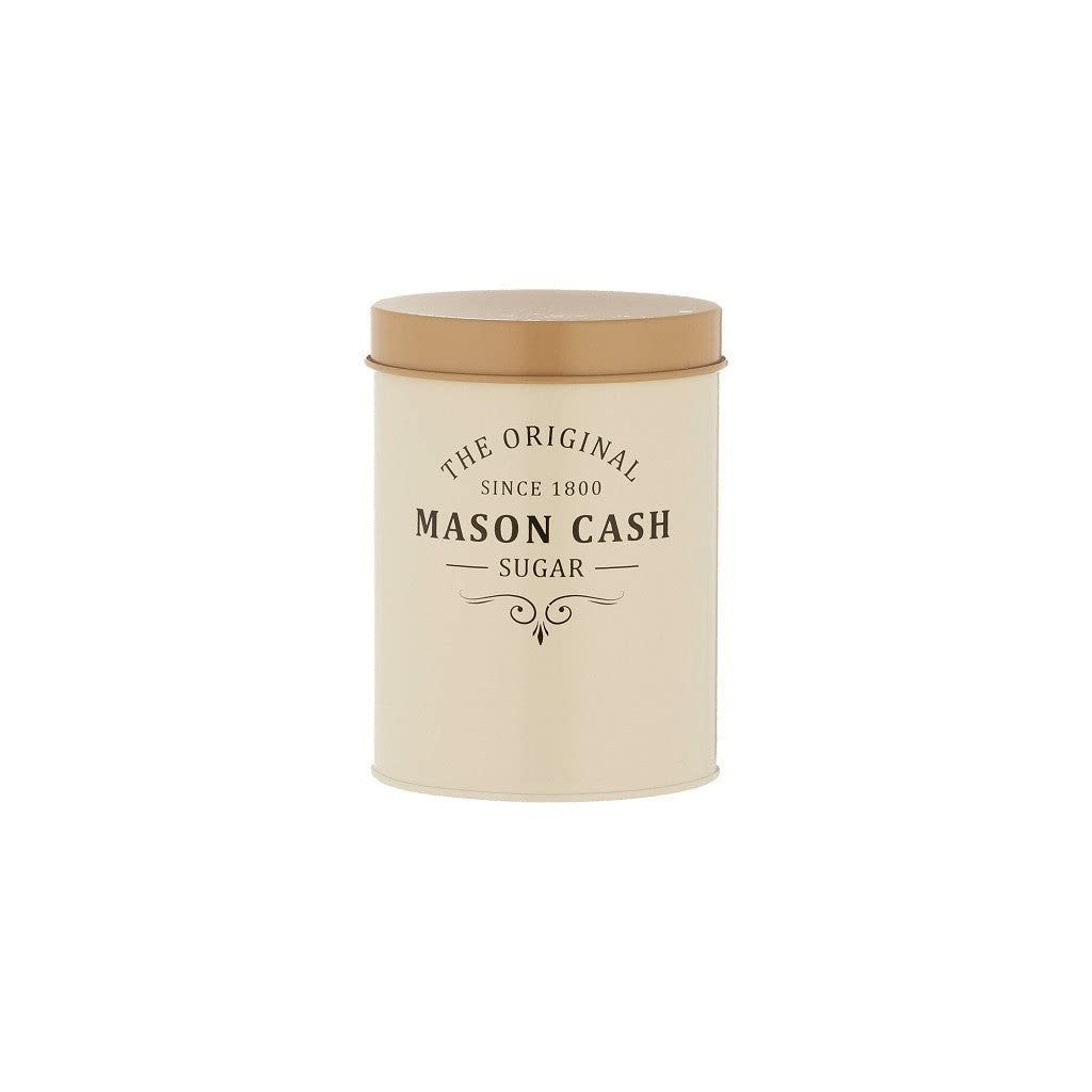 Mason Cash Cream Heritage Coated Steel Sugar Storage Canister, 1.3 Litre