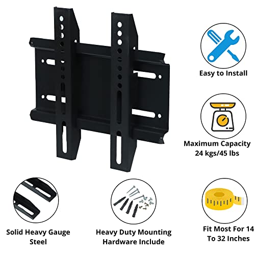 Maser Digiway Universal Wall Mount Stand for 14 inch to 32 inch LCD & LED TV
