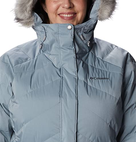 Parka chaude Columbia Lay D Down II coupe vent taille 1X Plus