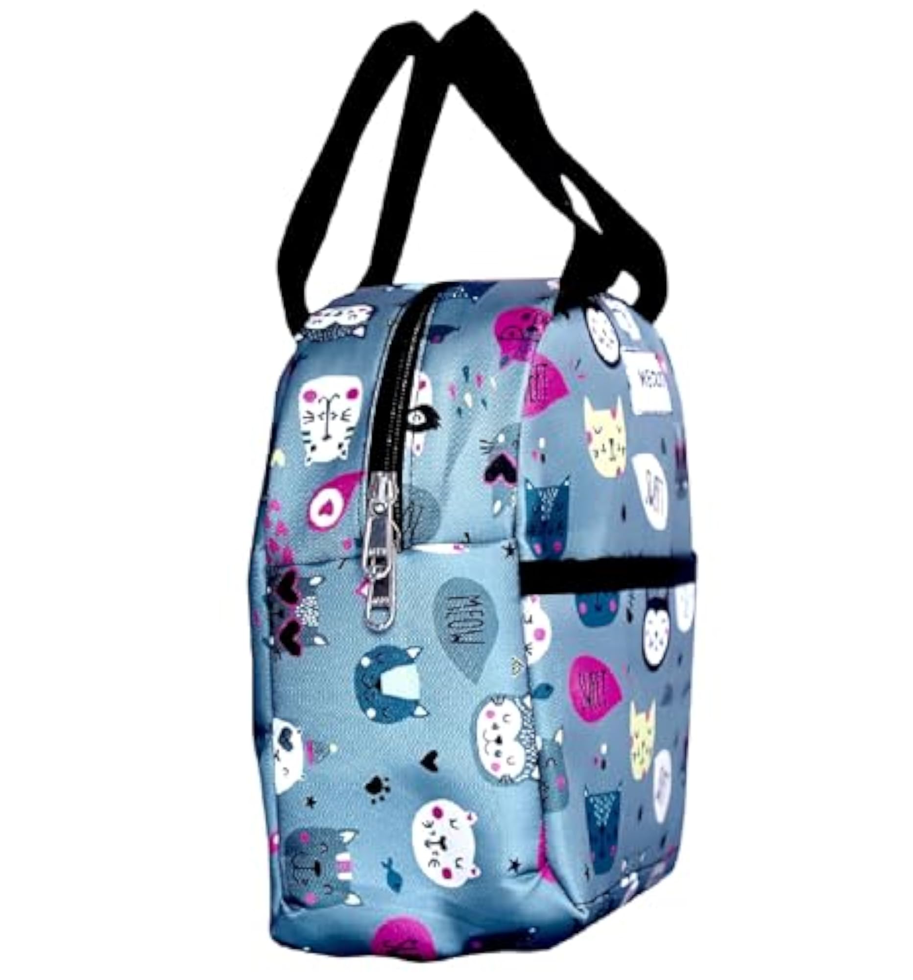 Stylish Casual Backpack with Lunch Bag and Pouch Set