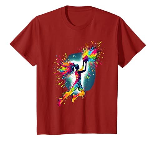 Cooles Basketball Geschenkidee Basketball Basketballerin Mädchen T-Shirt