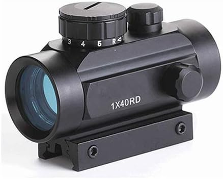 Byace Tactical 1x40 Red Green Dot Scope Sight Hunting Holographic with 11mm 20mm Rail Mounted Collimator Sight