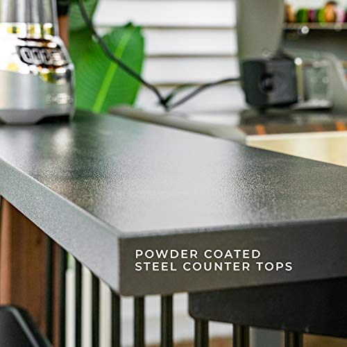 Backyard Discovery Saxony Wooden Grill Gazebo, Insulated Steel Roof, Cook Station, Barbeque, Patio, Deck, Withstand Wind And Snow, Corrosion Resistant, Reduce Heat Transfer, Power Ports, Walnut #TOP6