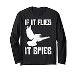 Photo Gallery if it flies it spies conspiracy theory birds aren’t real maglia a manica Photo Gallery if it flies it spies conspiracy theory birds aren’t real maglia a manica