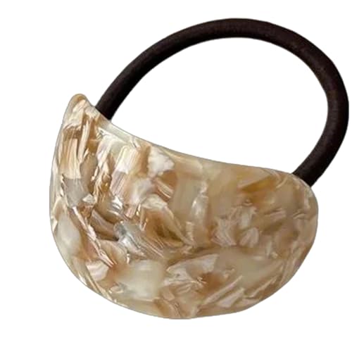 Bandas para el pelo, cuerda para el pelo de cola de caballo, ovalada, geométrica, para coleta, para el pelo, antideslizantes, decorativas, accesorios para el cabello de diseño portátil para salidas