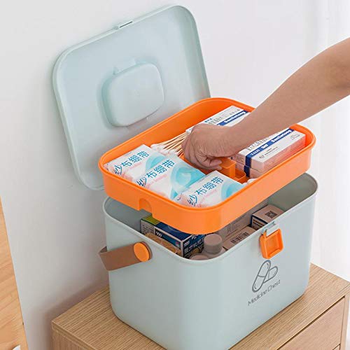 Medicine Chest First Aid Kit Home Essentials Opbergbox Koffer Draagbare Verwijderbare Medicine Box Thuis Eerste Aid Box… - Image 6