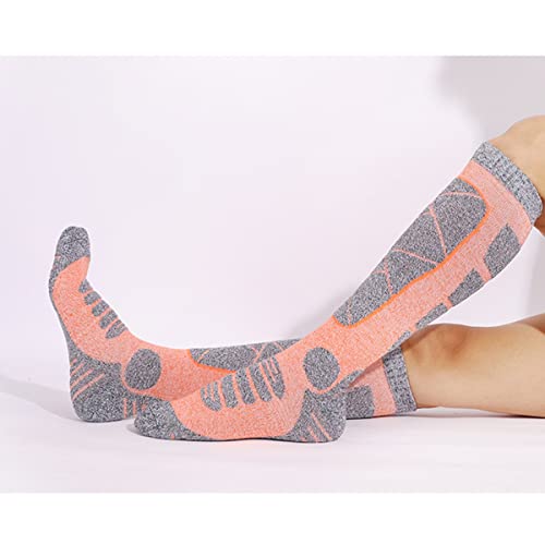 Sportcompressiekousen Lange buis Ski Sokken 3 Paar Buitensporten Dikte Bergbeklimmen Sokken Handdoek Bodem Lange Buis om zweet te absorberen en warm te blijven Voor Mannen En Vrouwen - Afbeelding 6