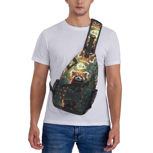 Mochila de hombro tipo sling para trekking y viaje miniatura 2