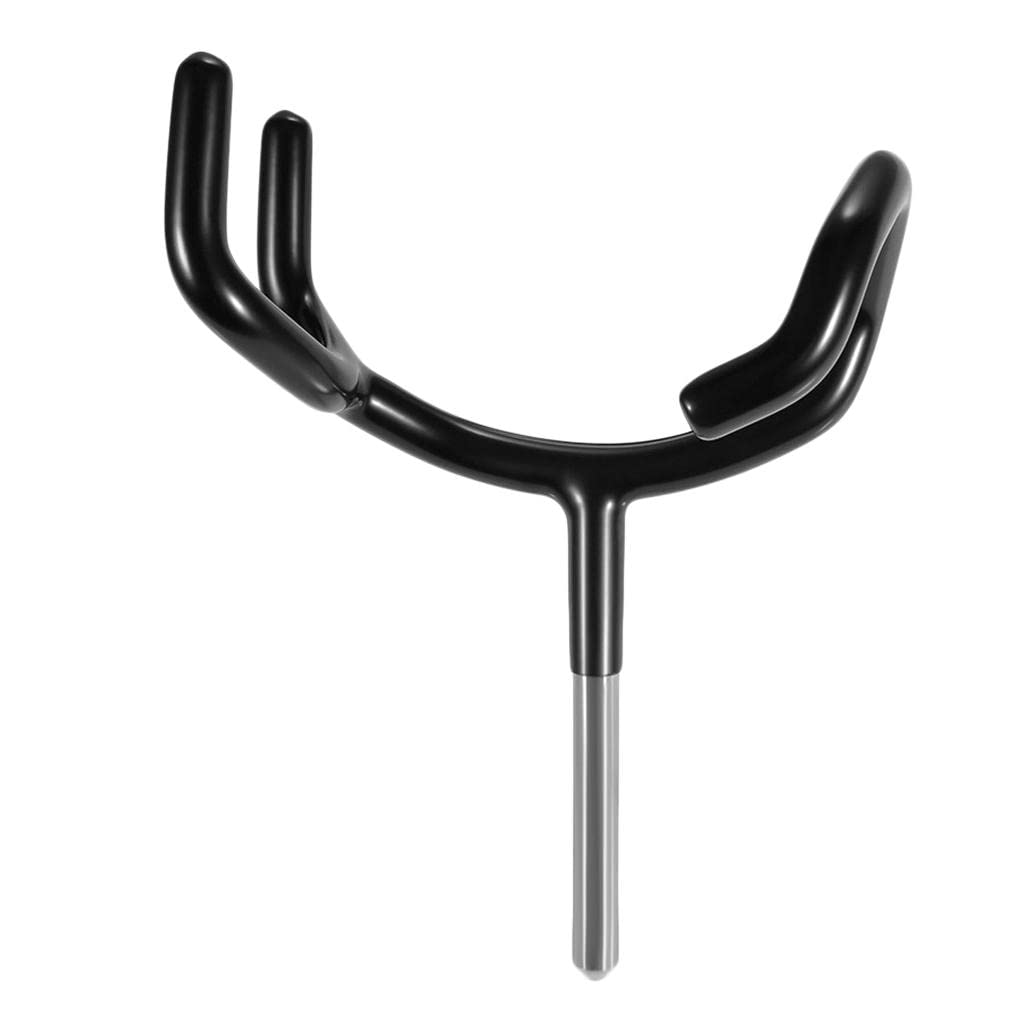 BNF® Black Microphone Yoke Boom Pole Holder Stand Cradle For C-Stand Mic Stand-image-38