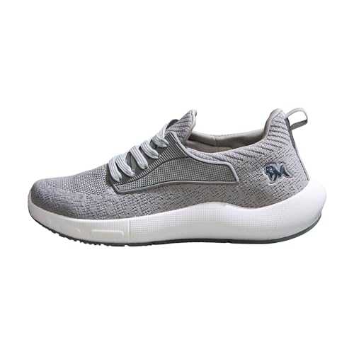 Image of Neeman's Pulse Stride Sneakers for Men | Breathable Knit Upper with Sock-Like Flexibility, Foam Insole & Sweat-Reducing Merry Mesh Lining | Lightweight Casual Walking Shoes