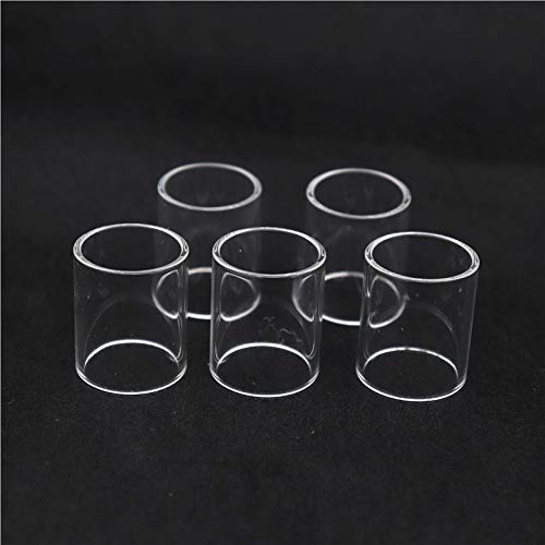 5PCS Remplacement de Verre réservoir Fit for Aspire Cleito 3.5ml / Ajustement for Cleito 120 4ML / Ajustement Nautilus 2 2ml / Ajustement ForNautilus X 2ml...