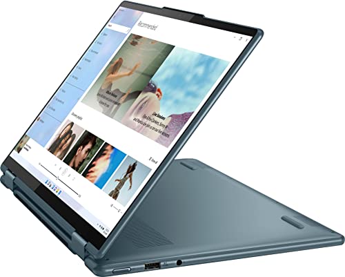 Lenovo Yoga 7I 2-In-1 Laptop | Intel 10-Core I7-1255U Processor | 14" 2.2K Touchscreen | Iris Xe Graphics | 16Gb Ddr5 | 512Gb Ssd | Backlit Keyboard | Fingerprint | Wi-Fi 6E | Usb4.0 | Windows 11 Home #TOP2