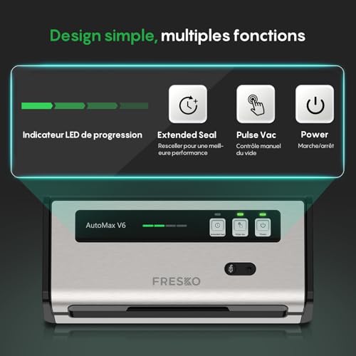 Machine sous vide automatique contre le gaspillage des aliments - 6