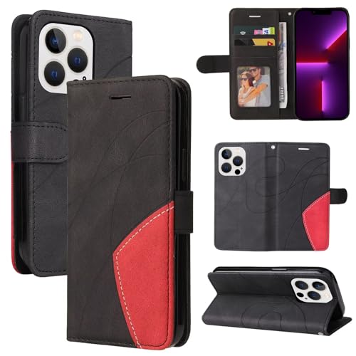 Funda para Huawei Mate 20 Lite, Carcasa Tipo Libro de Piel PU con Bloqueo RFID, Soporte, Ranuras para Tarjetas, Protección Completa - Negro
