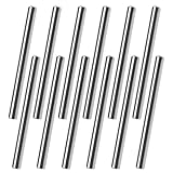 Create idea 50 STÜCKE 4 x 50 mm Dübelstifte 304 Edelstahl Regalträgerstifte Stiftbefestigungselemente zum Fixieren einer Komponentenposition Verbinden von Komponenten Silberton