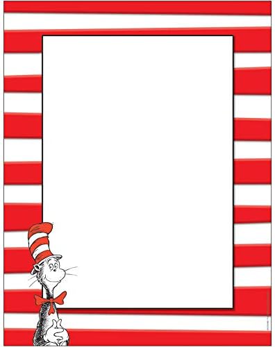 Dr Seuss The Cat in The Hat Computer Paper - Pack of 3, TO1740571