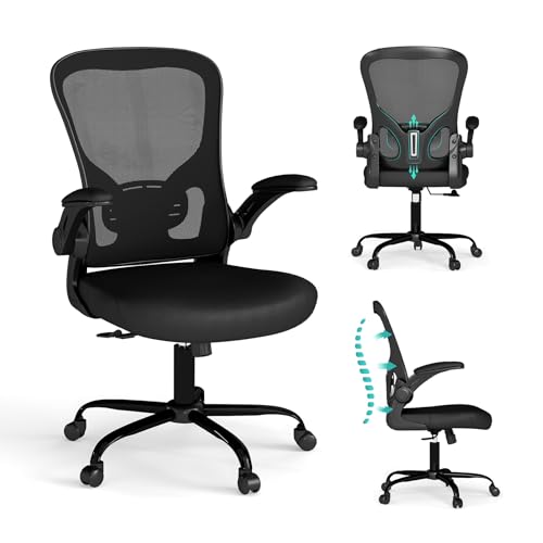 Flysky Mesh Office Chair, Ergonomic Computer Desk Chairs for Home Office - with Comfy/Comfortable...