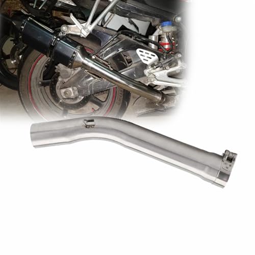 Tube d'échappement pour Yamaha R6 en acier inoxydable durable de 1998 à 2005