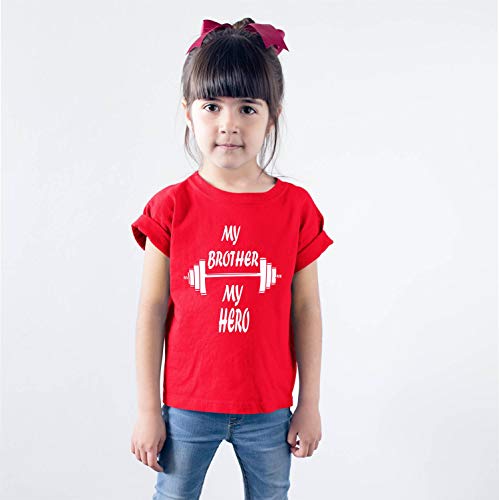 Image of Hangout Hub |Sibling Tshirts| Brother Sister Angel Hero | Set of 2