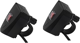 SUPVOX 2 Pçs Adaptador De Energia USB Carregadores De Telefone Celular Carregador De USB Adaptador De Energia Da Adaptador De Energia Da Adaptador De Energia Da Motocicleta