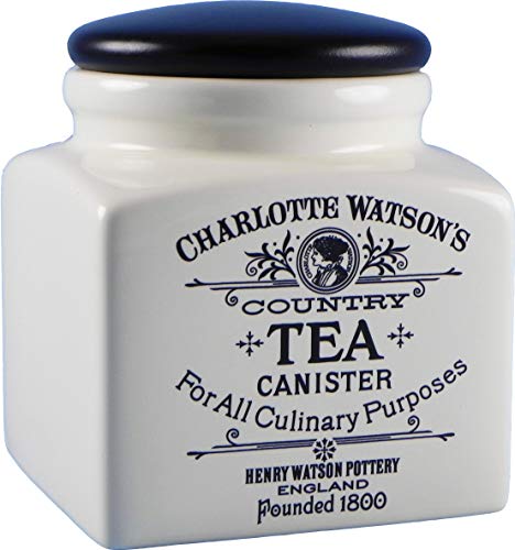 Charlotte Watson Square Small Tea Canister