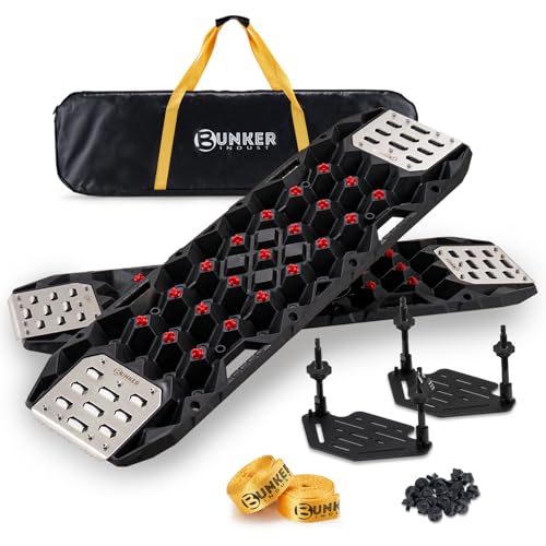 BUNKER INDUST Gen 11th Traction Boards with Mounting Kit, Pair Of...