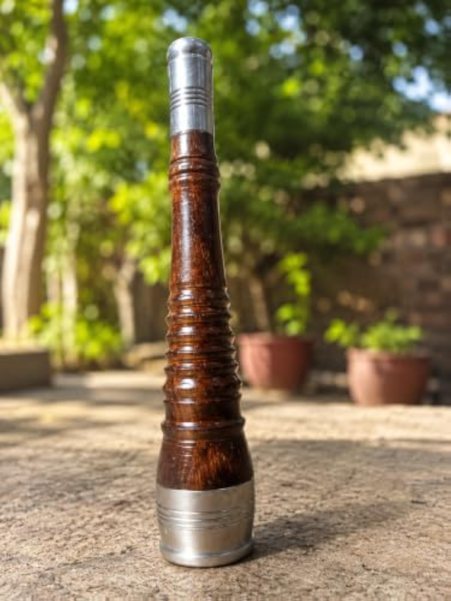 Portable Wooden Chillum Smoking Pipe