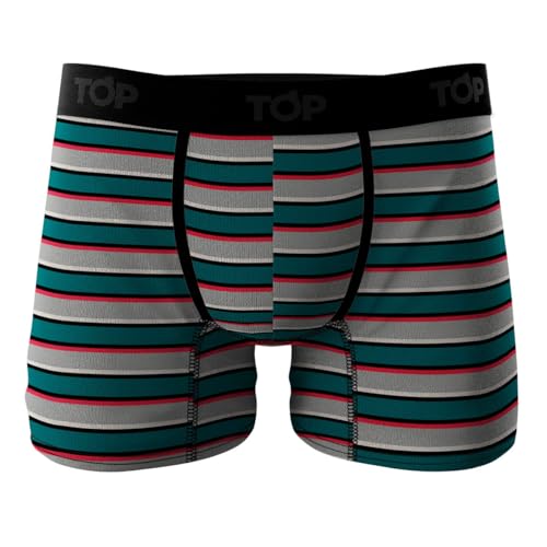 USTOP TOP Wear - Men's Cotton Blend Boxer Briefs - Pack of 3 - Breathable & Stretchy for All-Day Comfort2