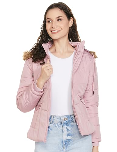 Fort Collins Ladies Pink Short Jacket Qube By Fort Collins Women's