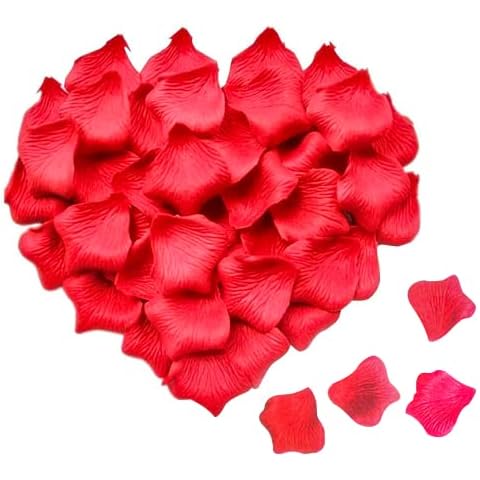 3000 Piezas Pétalos de Rosa Artificiales Cover