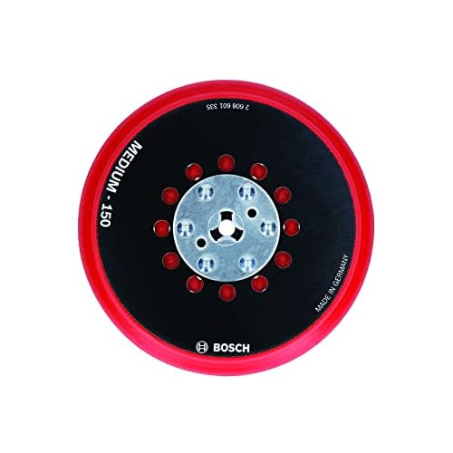Bosch Professional Multi-Loch Schleifteller (Ø 150 mm, hart, Klett, Zubehör Exzenterschleifer)