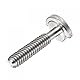 sourcing map Kamera Stativ Schraube 1/4 Stecker Befestigungsschraube Adapter Geschlitzt 1.18 Länge für Kameraständer Mikrofonhalter aus Edelstahl