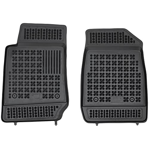M MOTOS Tappetini in gomma per auto adatto per Isuzu D-Max II 2011-2019 Migliorate il vostro comfort di viaggio con il tappetino antiscivolo per auto - tappetino per auto per tutte le