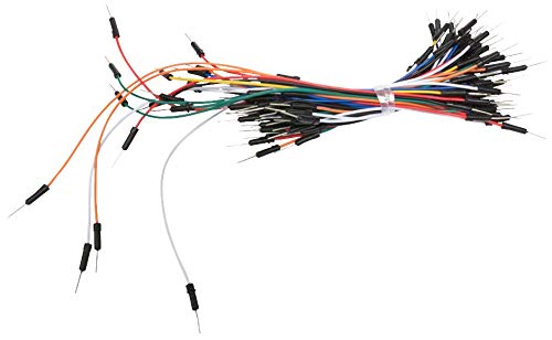 WJW009N - Juego de 65 cables de puente - M a M | Kit de desarrollo analógico, accesorios de tableros/kits de evaluación, 65 unidades