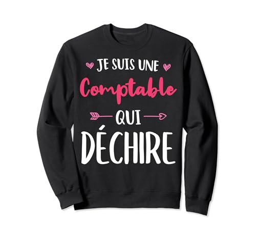 Je Suis Une Comptable Qui Déchire Cadeau Drôle Comptable Sweatshirt