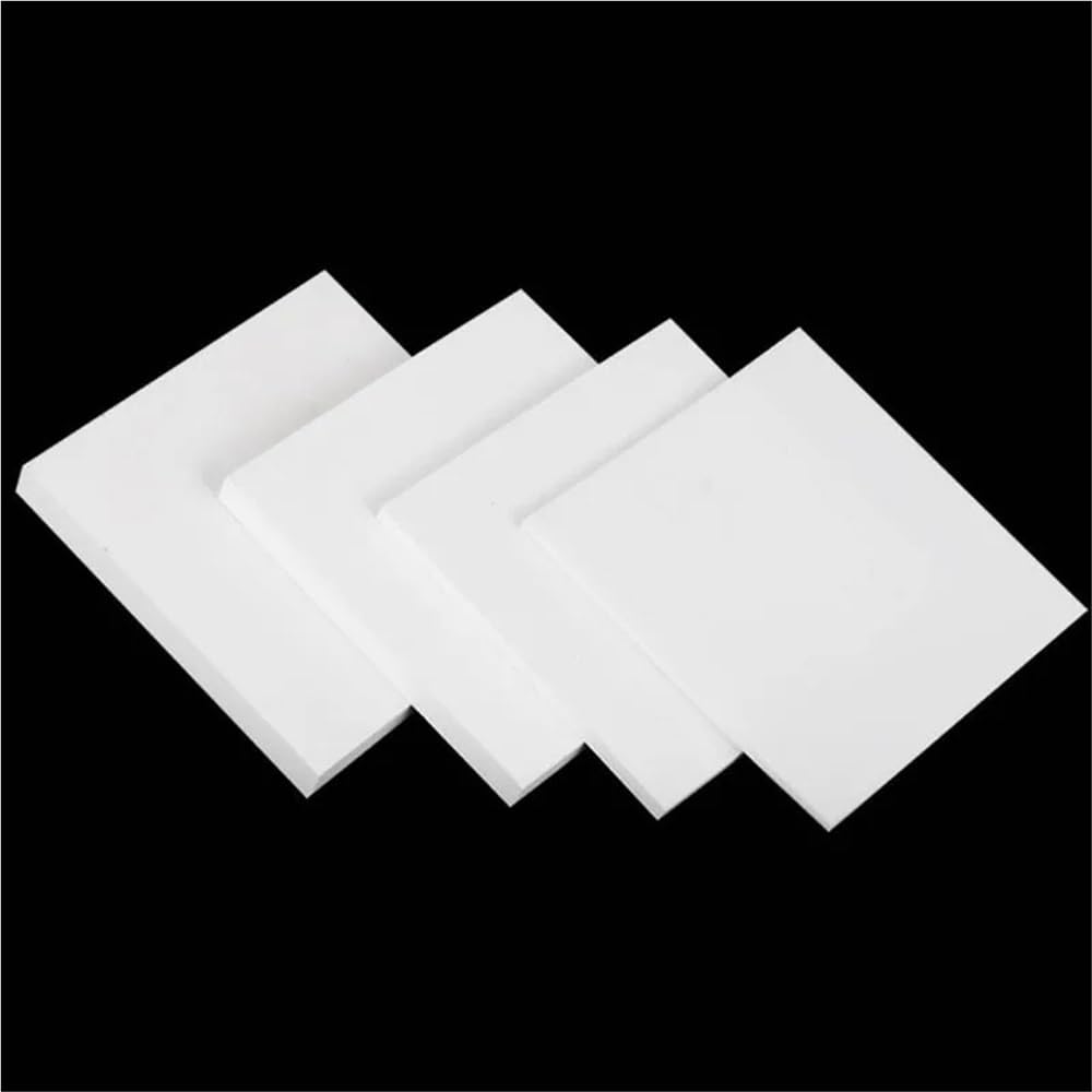 PTFE-Folie 0,5–50 mm dick, Polytef-Platte, 100 x 100/120 x 120/150 x 150 mm, weiß, 1 Stück(150x150x3mm)